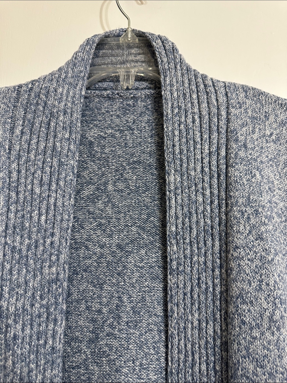 Women’s Long Open-Front Blue Cozy Cardigan Duster Size XL. New without tags - Picture 2 of 4